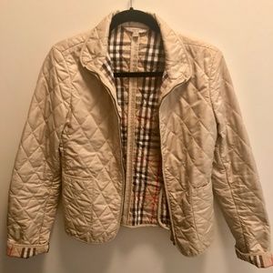 burberry jacket tan